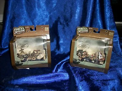 FORCES OF VALOR LOT OF 2 British 6th Airborne US 7TH INFANTRY NEW IN BOX • $45