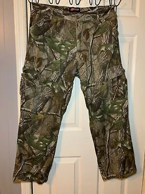 Men’s Vintage Realtree Hardwoods Camo Cargo Pants Large Outfitters Ridge • $18