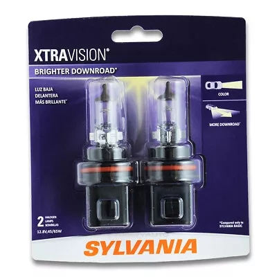 Sylvania XtraVision High Beam Low Beam Headlight Bulb For Merkur Scorpio Vg • $20.75