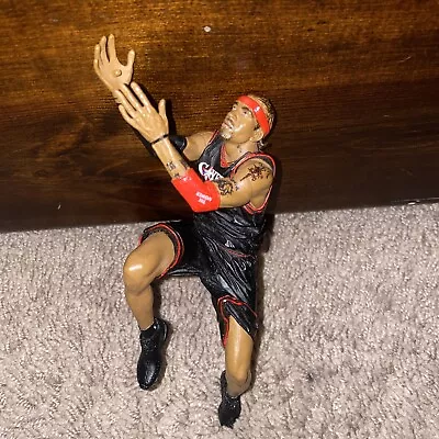 McFarlane NBA * ALLEN IVERSON BLACK JERSEY VARIANT * Loose Figure! • $8.99