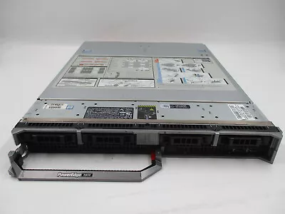 Dell PowerEdge M830 Barebone With Motherboard 4x Xeon E5-4627 V3 CPU Tested • $599.99