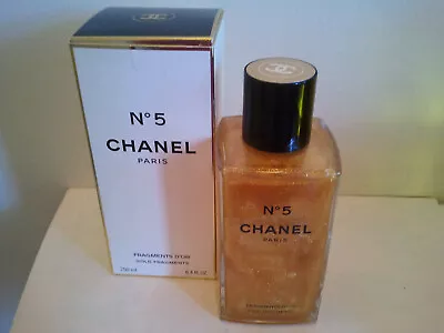 CHANEL No5 GOLD FRAGMENTS 250ML WOMEN'S PERFUME FRAGRANCE RARE DISCONTINUED • $249.95