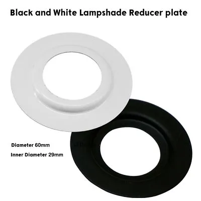 2x Metal Lamp Shade Reducer Plate Light Fitting Ring Washer Adaptor Converter UK • £4.89