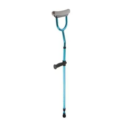 Adjustable Lightweight Aluminium Underarm Crutches  Stabilising Aids • £31.07