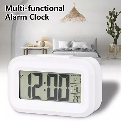 LED Digital Alarm Clock Electronic Digital Alarm Screen Desktop Table Clocks • $8.99