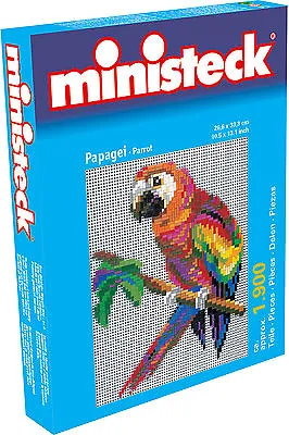 Ministeck Pixel Puzzle (31722): Parrot 1900 Pieces • $17.95