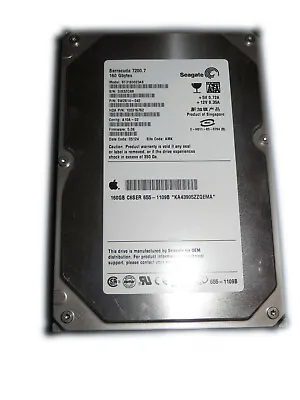 Seagate Barracuda 7200 160GB Hard Drive From Mac Pro #15 • £21.52