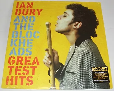 Ian Dury And The Blockheads – Greatest Hits LP Limited Yellow Vinyl NEW & SEALED • £19.99