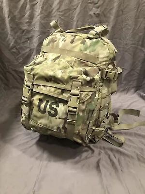 USGI Multicam MOLLE II Assault Pack 3 Day Backpack W/Foam & Stiffener Excellent • $89.95