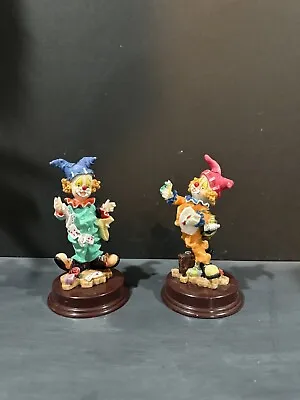 K’s Collection Lot Of 2 Clown Figurines Limited Edition • $18