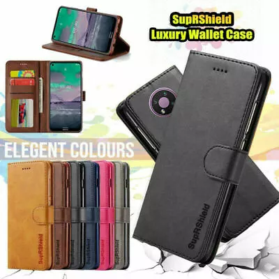 For Nokia 3.4 & 5.4 Flip Card Slot Magnetic Wallet Leather Case Shockproof Cover • £6.23