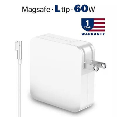 60W Charger For MacBook 13'' A1185 A1278 Msafe 1 L-Tip Adapter • $21.90