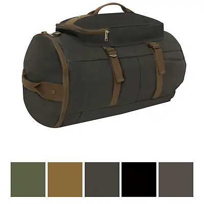 Convertible Duffle Carry Bag & Travel Backpack Deluxe Essential Weekend Gear Bag • $29.99