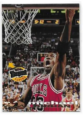 1993-94 Stadium Club #181 MICHAEL JORDAN FREQUENT FLYER - Chicago Bulls • $3.99