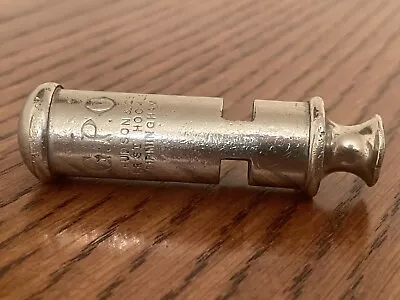 £8 • Buy GPO General Service Whistle By J. Hudson & Co - Vintage / Collectable Item