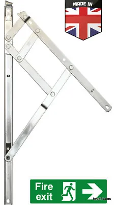 £9.70 • Buy Made In UK Window Upvc Hinges Friction Stays 8  10  12  16  20  24  Inch Pvc