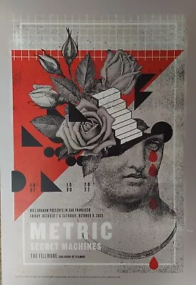 Mint METRIC Fillmore Poster 2022 • $33.99