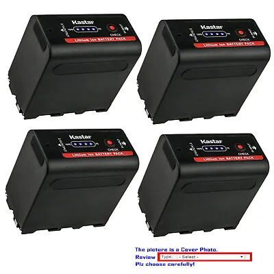 Kastar NP-F980 Battery Pack Replace For Sony NP-F950 NP-F960 NP-F970 NP-F980Exp • $95.99