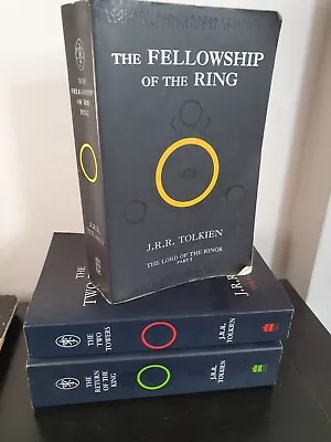 The Lord Of The Rings Trilogy By J.R.R. Tolkien Paperback All 3 Books • £12.99