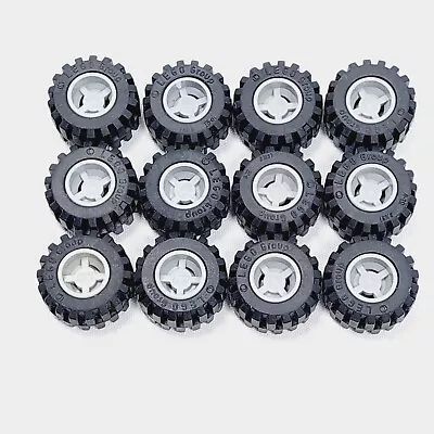 LEGO Black Wheel Tyre 21 X 12 Tire Assembly Grey 6014/ 87697 Vehicle X12 P • $22.99