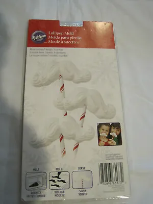 Wilton 2115-0173 Candy Mold~Mustache Lollipop Chocolate~New~LBDLR • $5.99