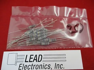 QTY 20 RadioShack 100-Ohm 1/2-Watt 5% Resistor #2711108 BULK PACK NEW FREE SHIP • $6.20