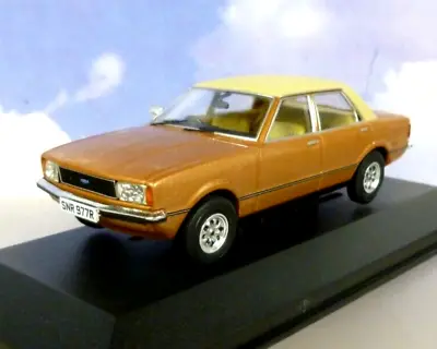 Corgi Vanguards 1/43 1977 Ford Cortina Mk4 Mkiv 1.6 Gl Arizona Gold Va11917 • £33.95