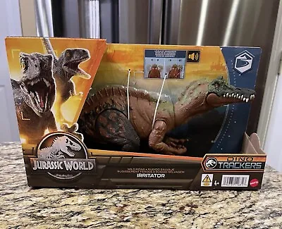 Jurassic World Dinosaur Toy Roar Sound & Attack Action Figure Mattel- Irritator • $12.50