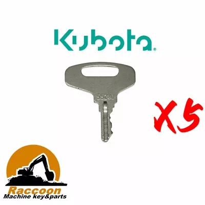 5pcs Broce GEHL Kubota Tennant Allmand Thomas Models Finn Lay-Mor 55240 Keys • $15.40