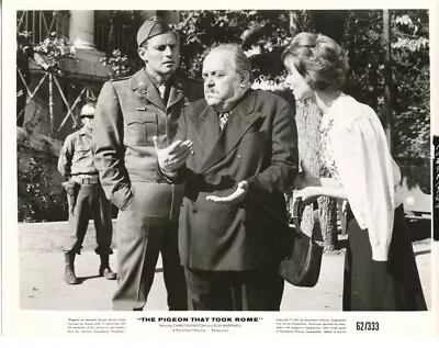 Charlton Heston Elsa Martinelli 8x10 Original Photo #F4863 • $6.29