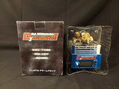 MIKE TYSON BOB SAPP AKEBONO Figure Alarm Clock Set K-1 Dynamite MMA K1 SUMO • $134.99