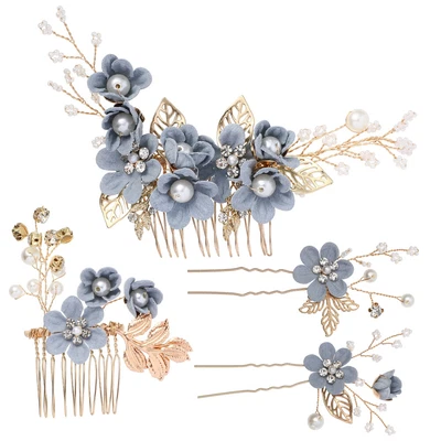 £7.83 • Buy Crystal Side Comb Bride Wedding Hair Clip Wedding Headpiece Bride Pearl