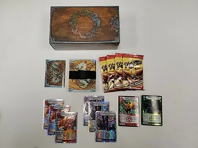 Kaijudo Rise Of The Duel Masters 4x Sealed Booster Pack Lot Mini Binder Promos • $19.95