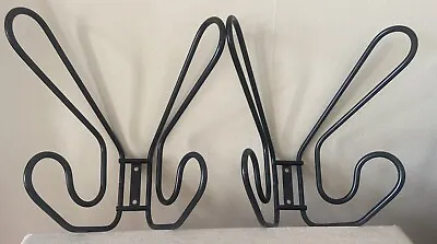 Vintage Ikea Black Fran Coat Hooks 1990’s FREE P&P  (2) • £35