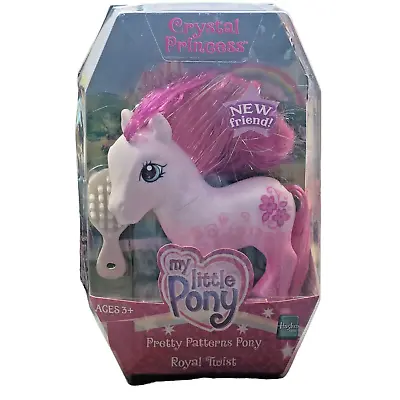 My Little Pony G3 Royal Twist Pretty Pattern Pony Crystal Princess Set 2006 NIB • $19.88