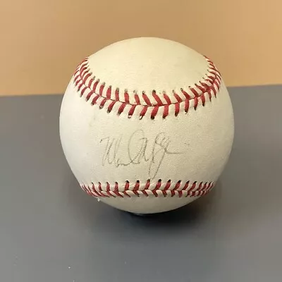 Mark McGwire Signed Oakland A's Baseball With Reggie Jackson Auto W B&E Hologram • $89