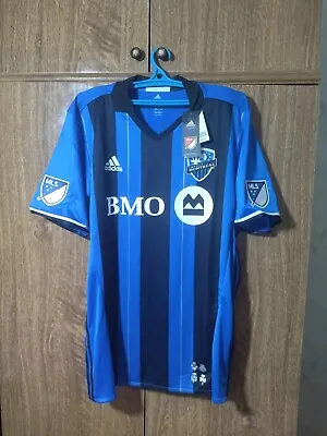 Montreal Impact FC Adidas Football Shirt Home 2017/2018 MLS Jersey Men Size XL • $75