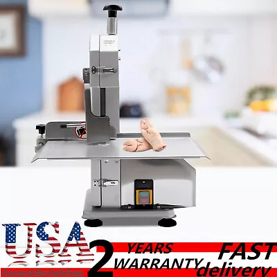 Electric Frozen Meat Cutting Machine 650W Band Saw Blade Commercial Bone Cutter • $429