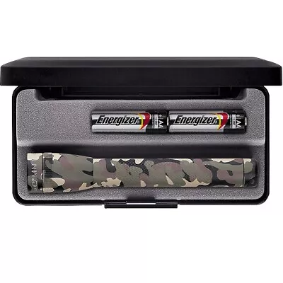 Mini Maglite M2A02L Jungle Camo 2X AA High Intensity Xenon 14 Lumen Flashlight • $22.98