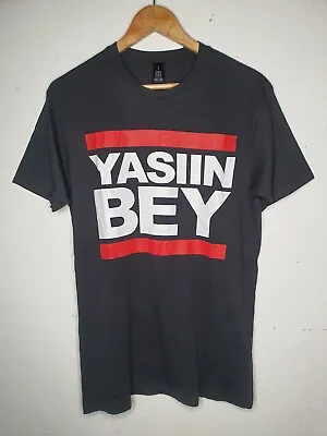 Yasiin Bey Shirt Mens SIZE Medium Black Mos Def RUN DMC Hip Hop Rap • $5.92