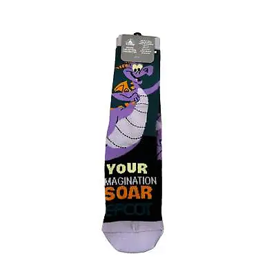 Disney Epcot Figment Socks  “Let Your Imagination Soar” • $39.95