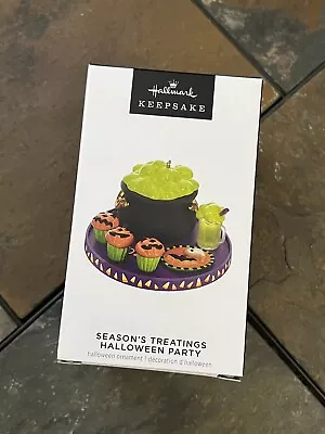 Hallmark Keepsake - Season's Treatings Halloween Party  - 2023 *NEW / FREE SHIP* • $15.50