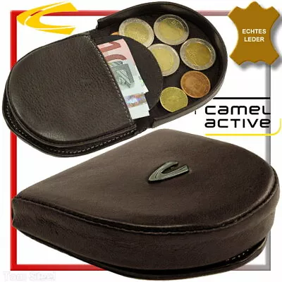 Camel Active Small Coin Purse Dark Brown Purse Leather Purse • £43.15