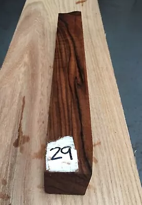 1 X Turkish Walnut 40x40x305mm / Exotic Wood/Exotic Hardwood/ Woodturning Blanks • £54.50