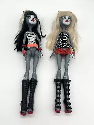Monster High Meowlody & Purrsephone Werecat Sister Pack Twins Incomplete • $49.95