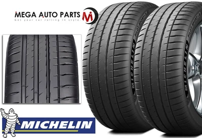 $689.28 • Buy 2 Michelin Pilot Sport 4S 275/35R18 99Y Max Performance Summer Tires 30000 MILE