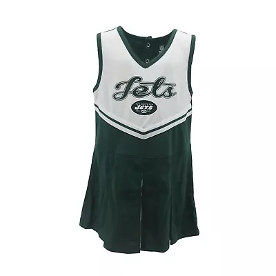 $12.71 • Buy New York Jets NFL Infant & Toddler Girls Size Cheerleader Outfit With Bottoms