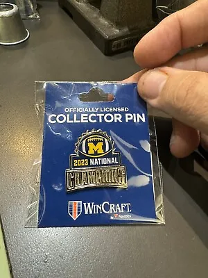 Michigan Wolverines 2023 National Champions Pin NCAA • $14.95