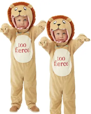 Dear Zoo Deluxe Lion Costume Childrens Licensed World Book Day Fancy Dress Costu • £13.49