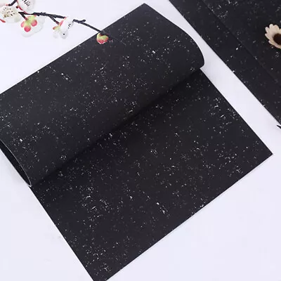 5PCS Black Xuan Paper Calligraphy Writing Drawing Chinese Rice Paper 34X138cm • $20.47